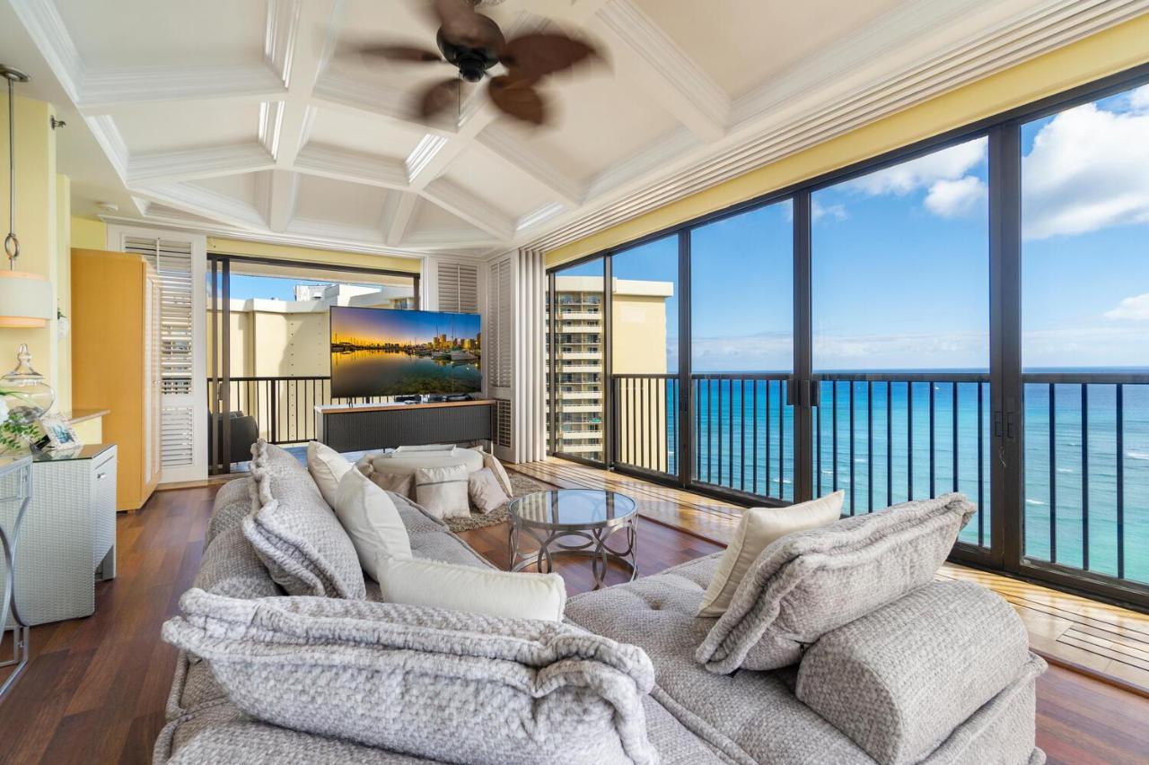 Oceanview Penthouse Suite Honolulu Exterior foto